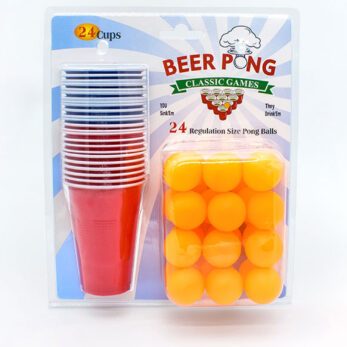 Beer Pong Game Set 48pcs