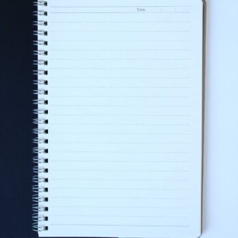 Notebook A5 60 Sheets with transparent cover