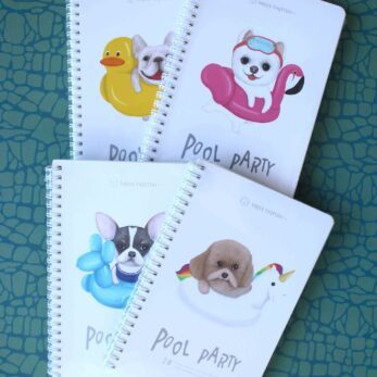 Notebook A5 60 Sheets “Pool Party”