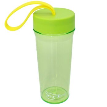 Plastic Bottle with Green Strap 350ml
