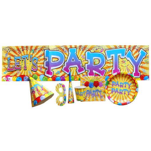 Σετ Πάρτυ 6τμχ  “Party Party”
