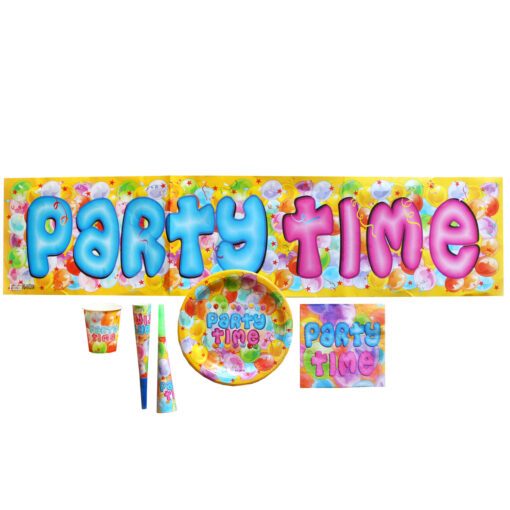 Σετ Πάρτυ 6τμχ  “Party Time”