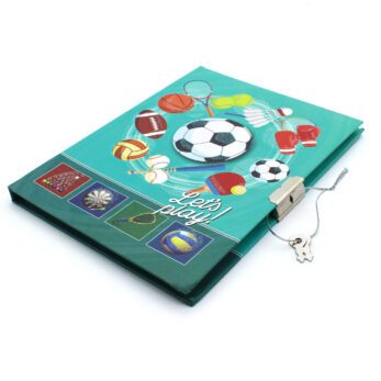 Σημειωματάριο-Ημερολόγιο “Let’s Play” Ποδόσφαιρο Πράσινο