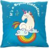 Διακοσμητικό Μαξιλάρι Μονόκερος “Unicorn Time” 45x45cm