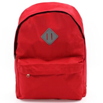 Fabric Backpack Red