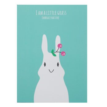 Notebook Mirror “Embrace Nature” Bunny