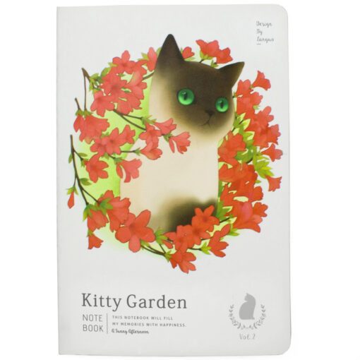 Τετράδιο-Σημειωματάριο “Kitty Garden” Γάτα Vol.2