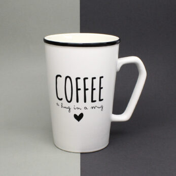 “A Hug in a Mug” Mug White