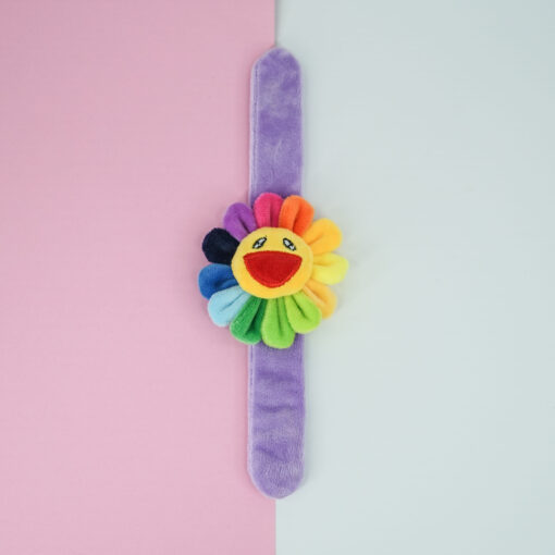 Split Bracelet Children’s Flower Purple