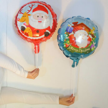Santa Claus Round Balloon